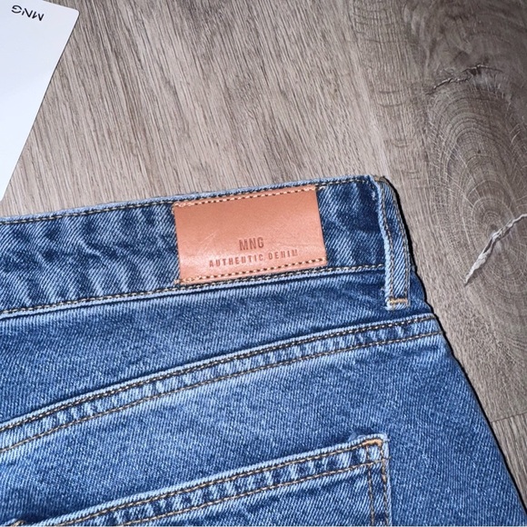 MANGO/MNG Mid-Rise Straight With Slit - Picture 9 of 9